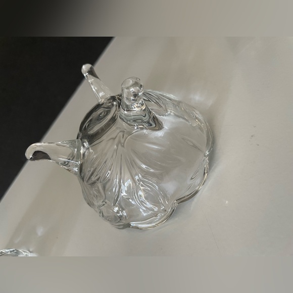 Vintage Crystal Bowl Candy Dish Lead w/ Three Footed - Picture 5 of 7